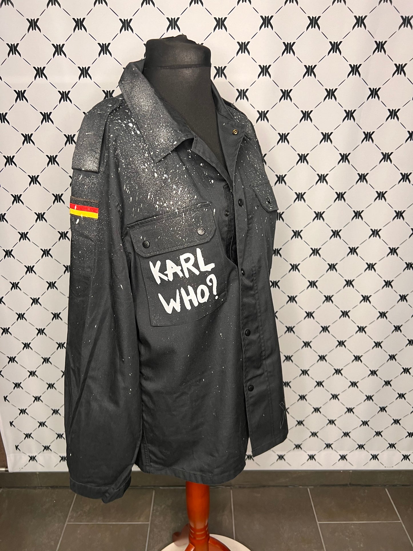 Military Jacket "Immortal Karl Who", kunstveredelt