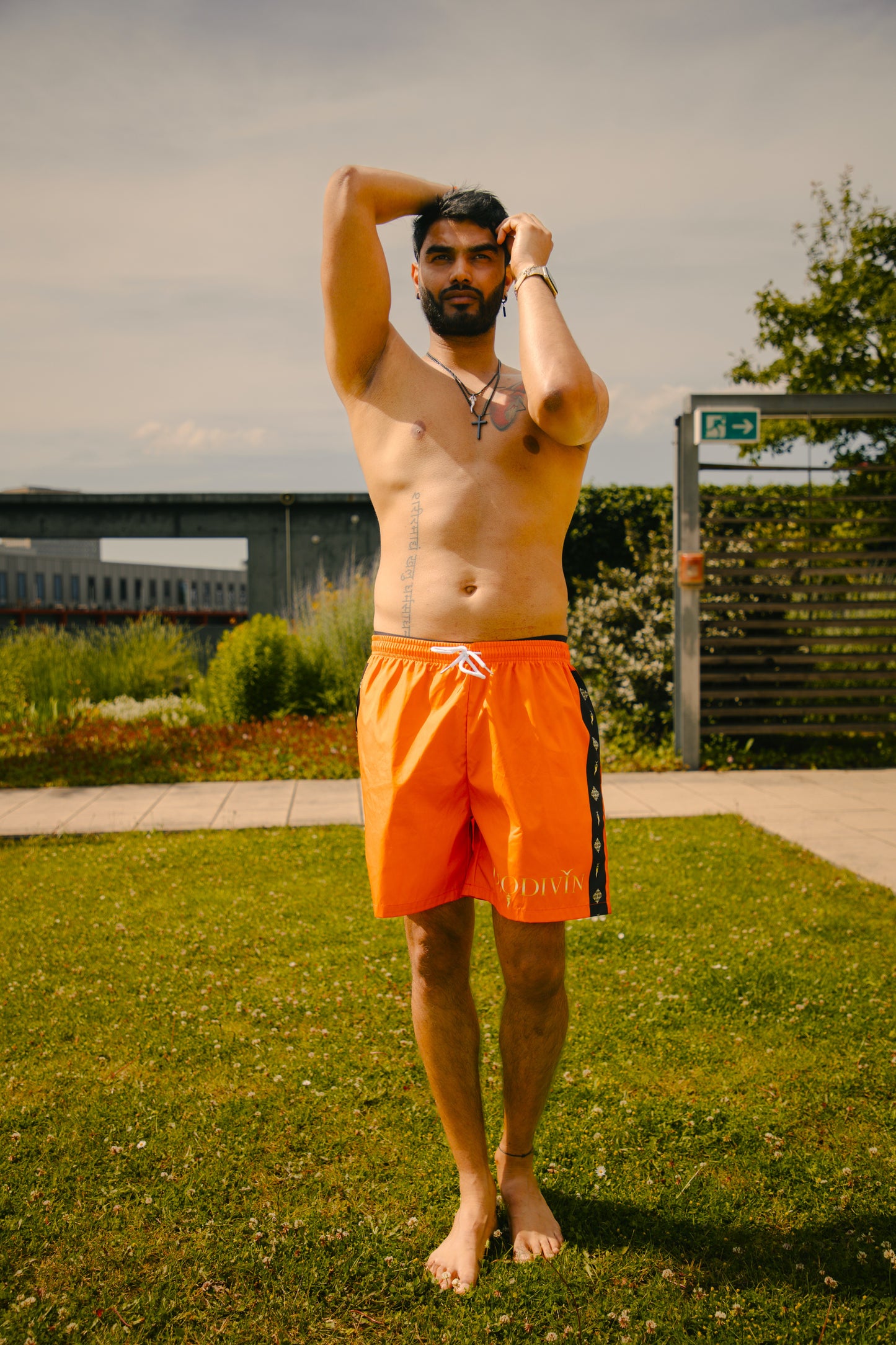 Badehose "Swim Shorts Orange"