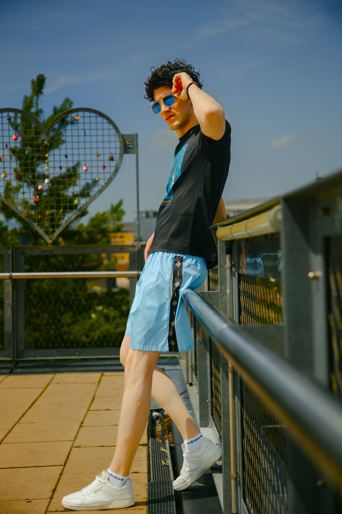 Badehose "Swim Shorts Türkis"