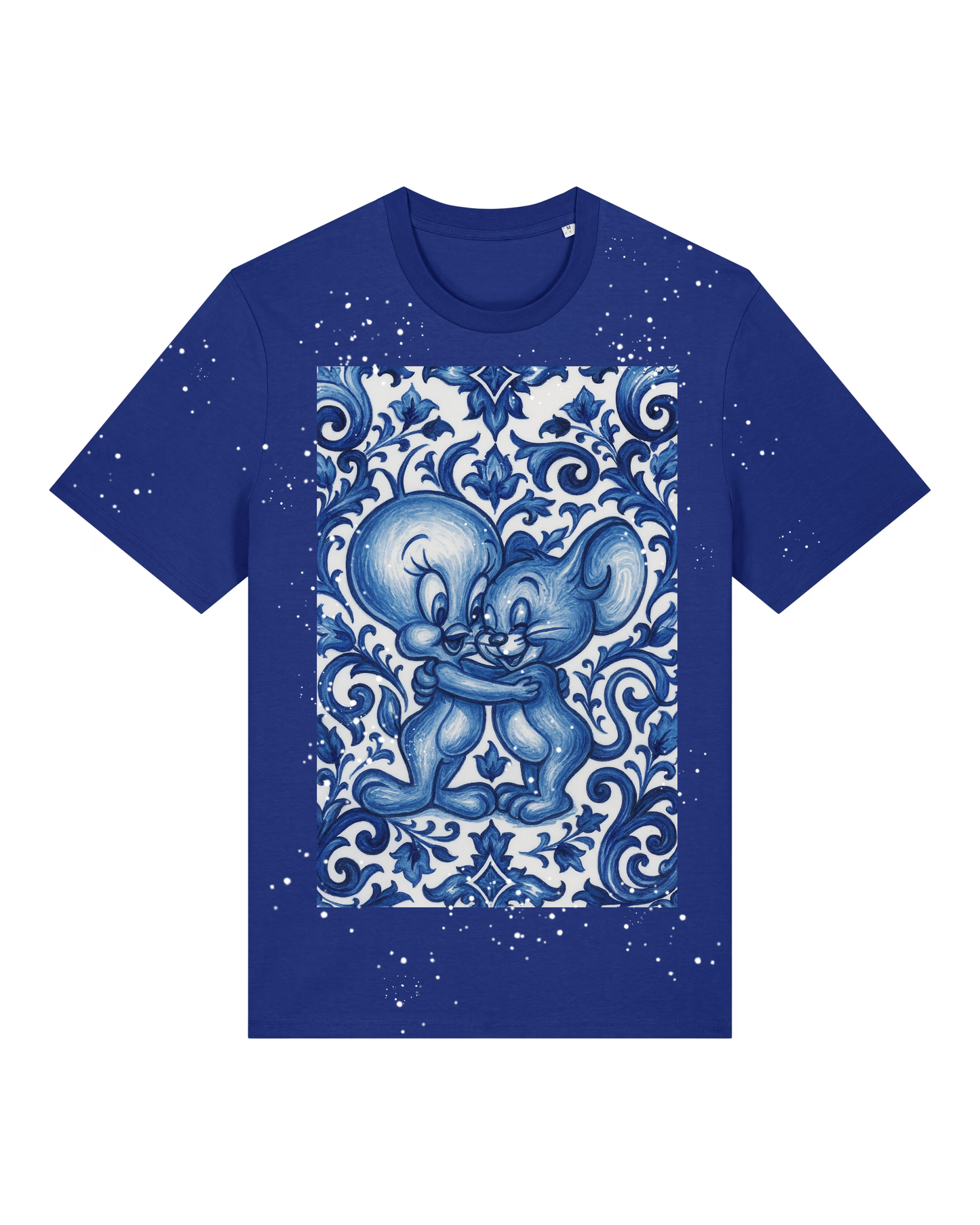 T-Shirt, kurzarm, „Amalfi Love“, kunstveredelt