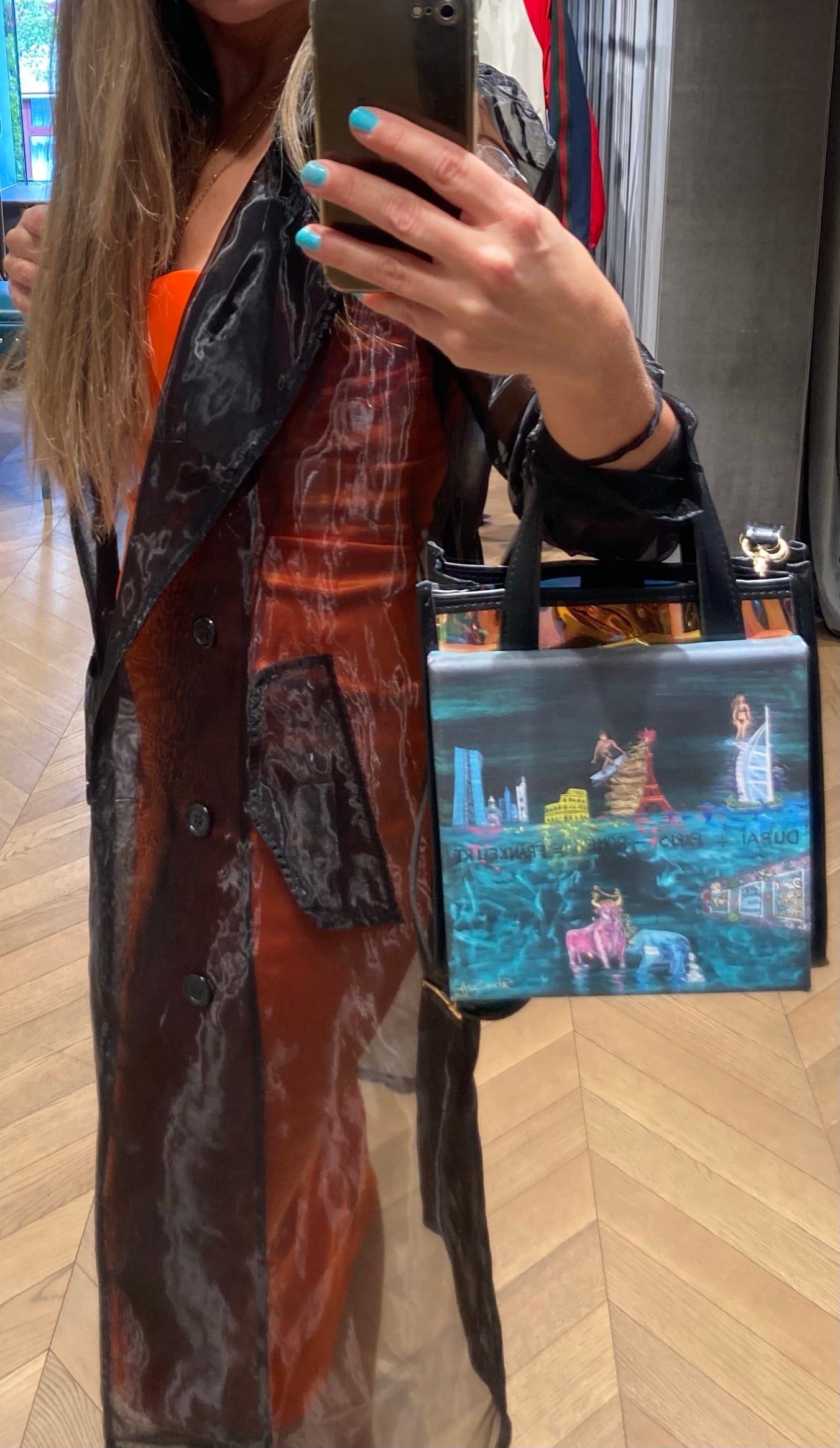 Organza Trenchcoat