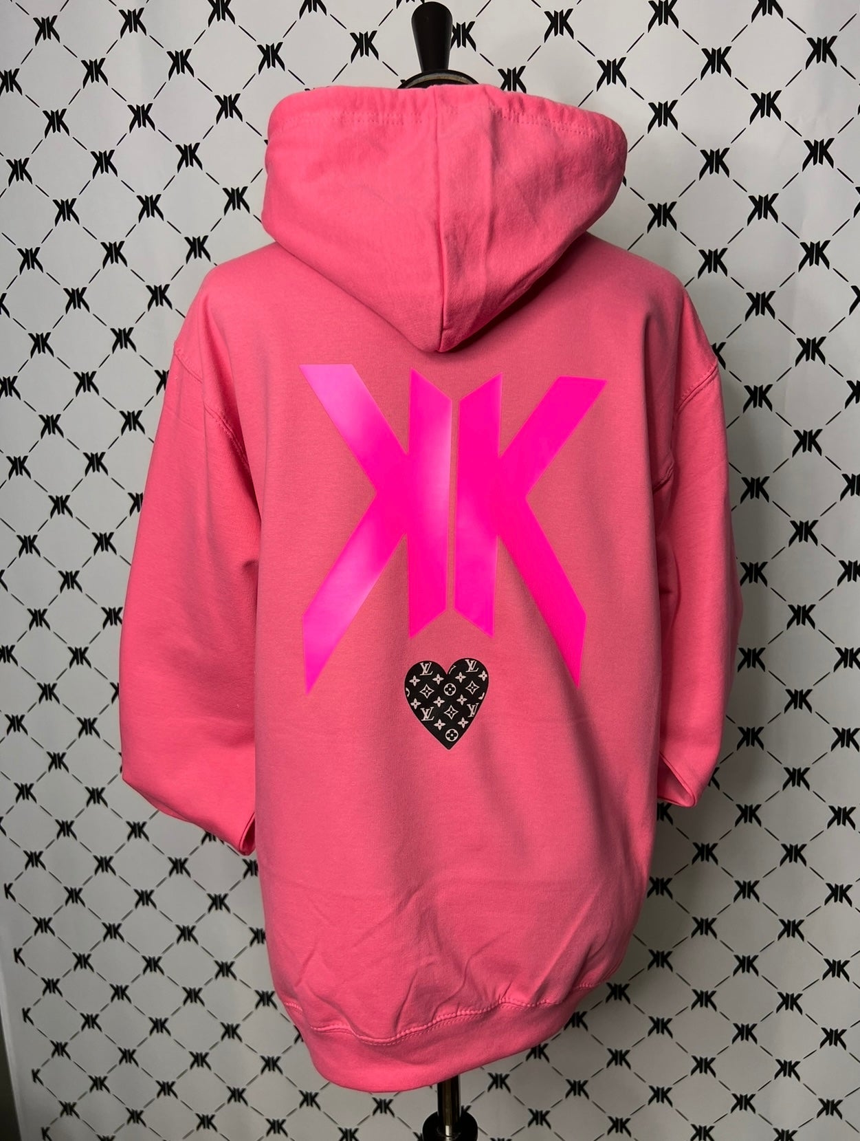 Hoodie "More Luxury", kunstveredelt