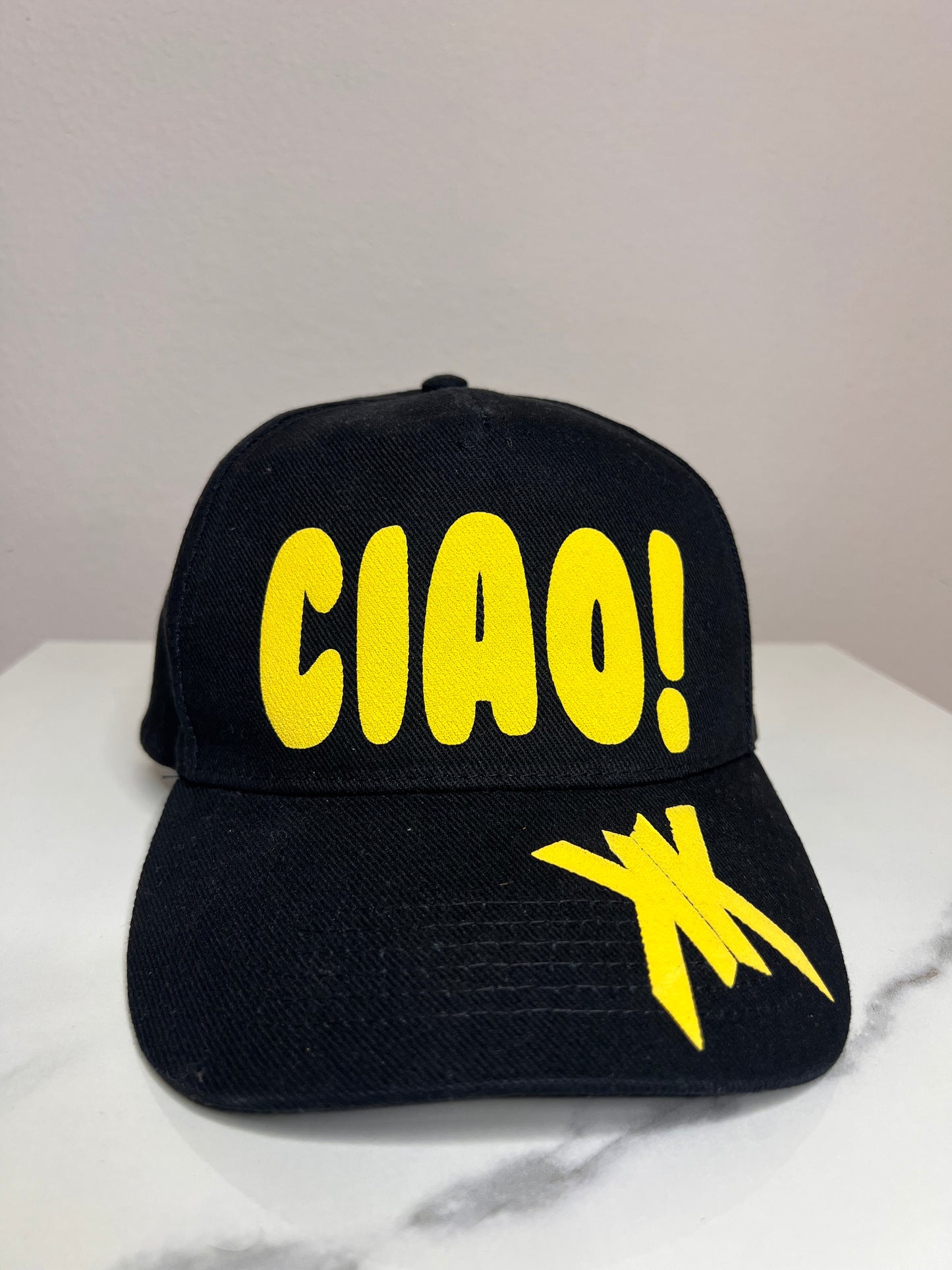 Cap, „CIAO!“, kunstveredelt