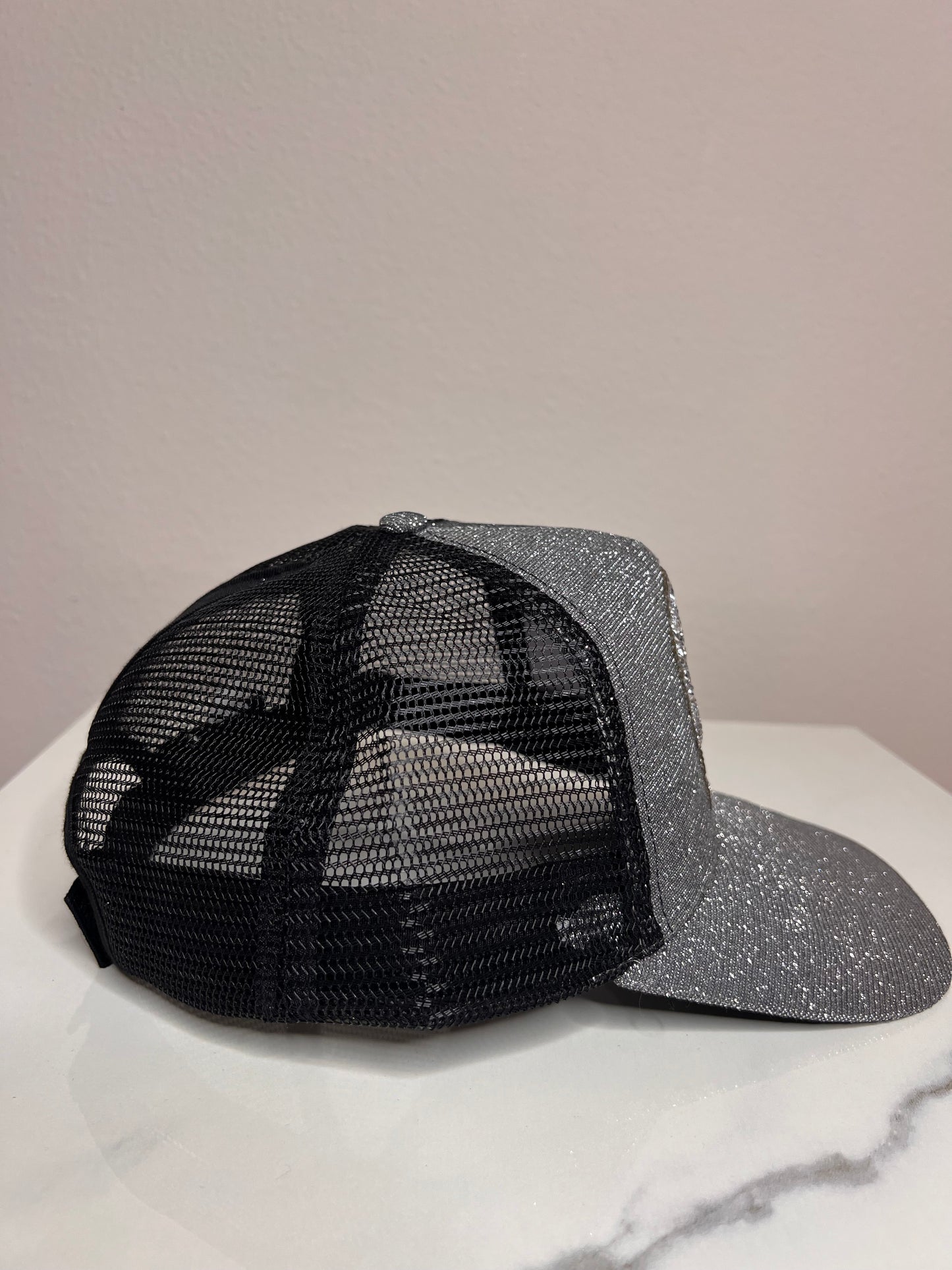 Cap, „Glitter Skull“, kunstveredelt