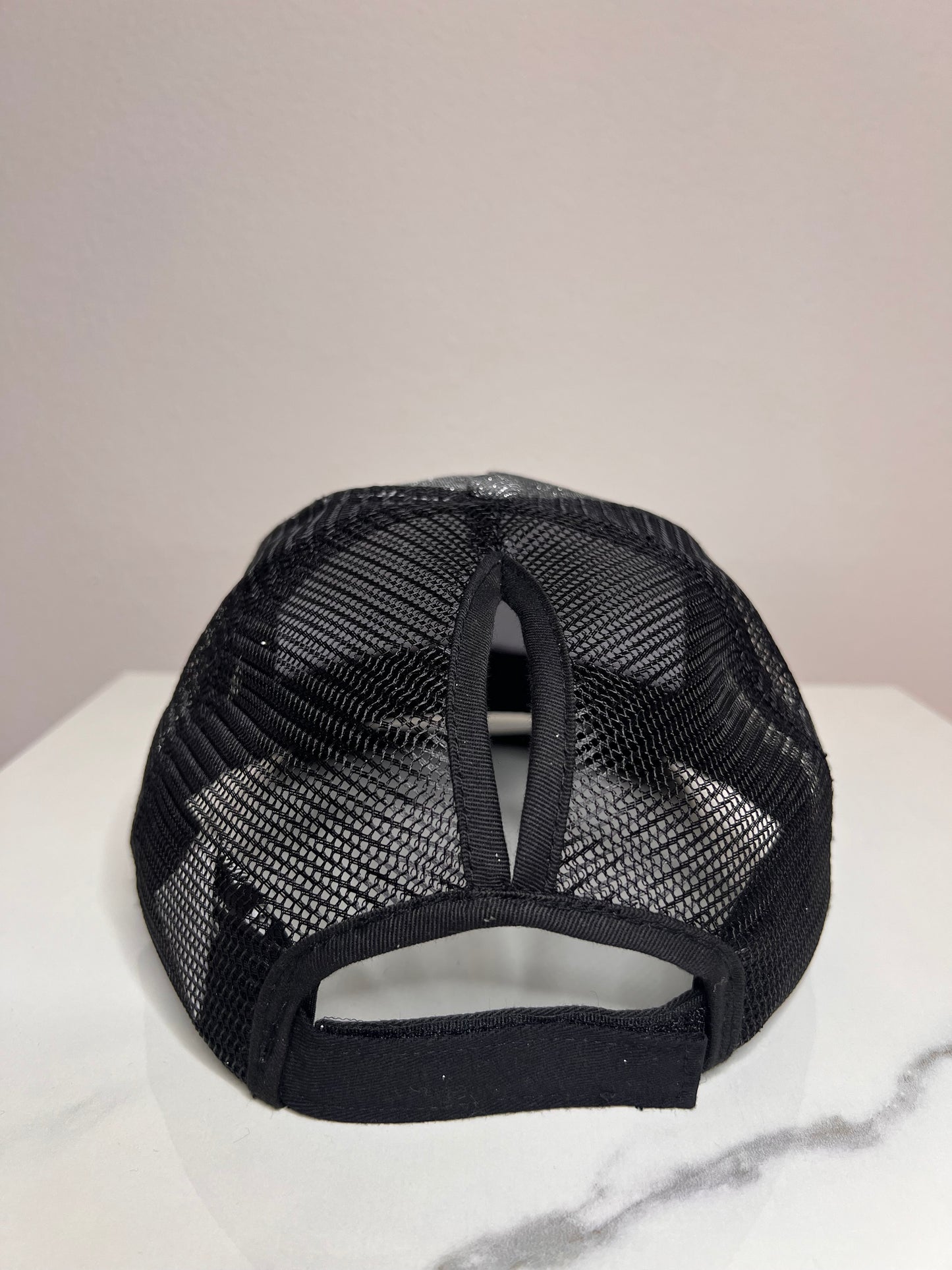 Cap, „Glitter Skull“, kunstveredelt