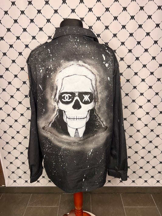 Military Jacket "Immortal Karl Who", kunstveredelt