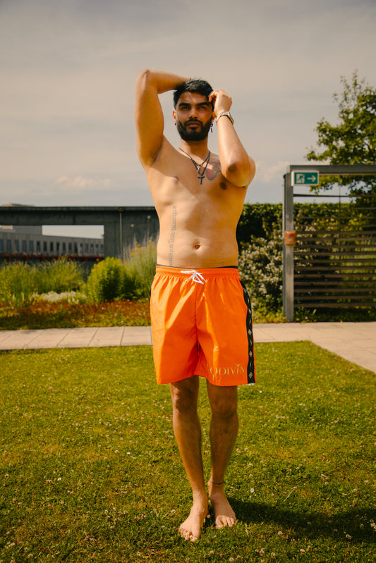 Badehose "Swim Shorts Orange"
