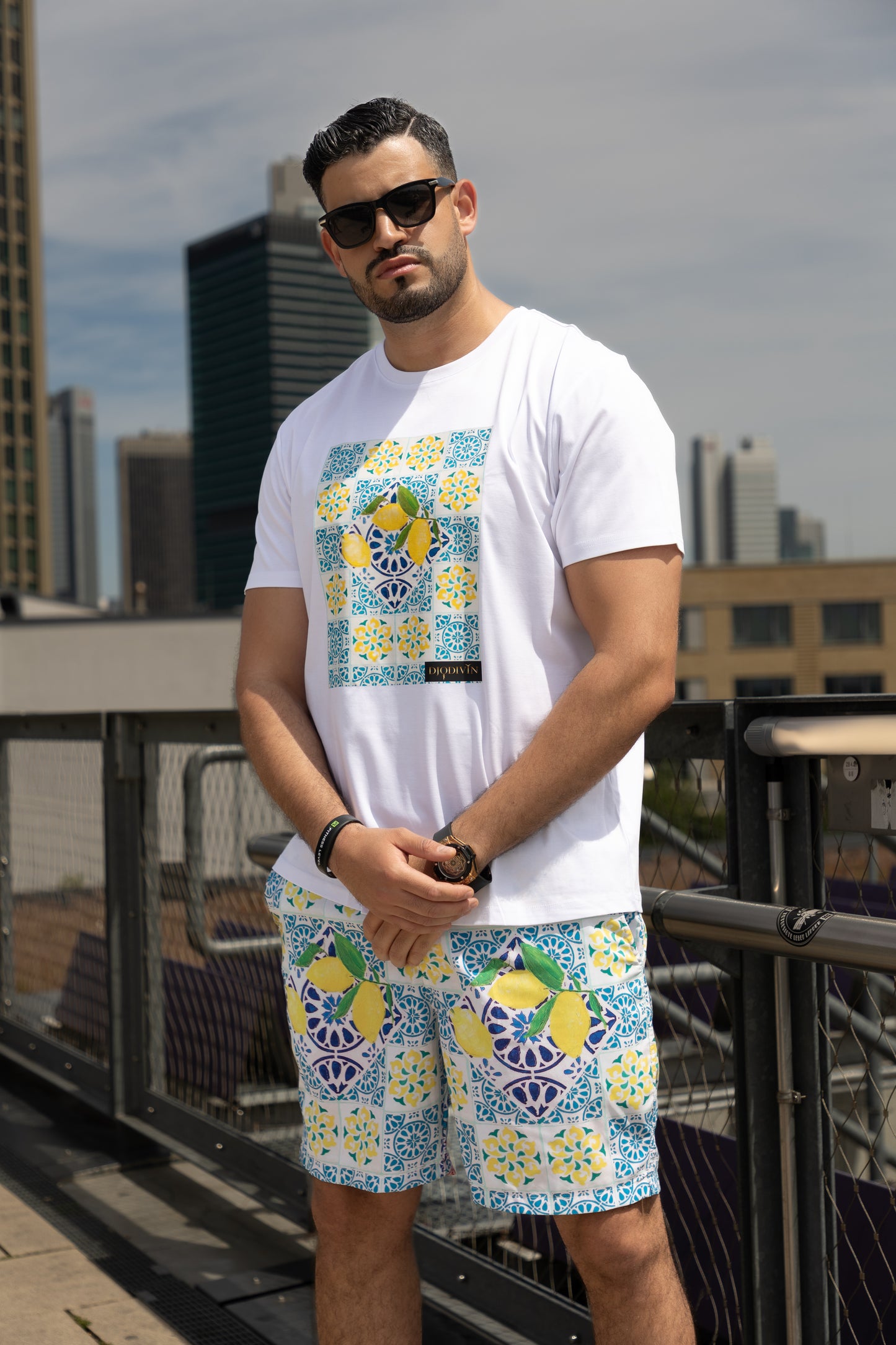 Shorts "Amalfi Lemon", Größe M/L