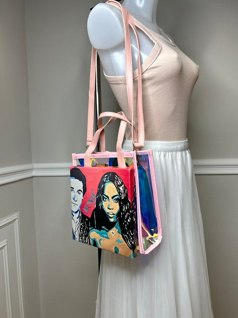 Art Bag "Naomi's Secret Love" mit Mini-Leinwand