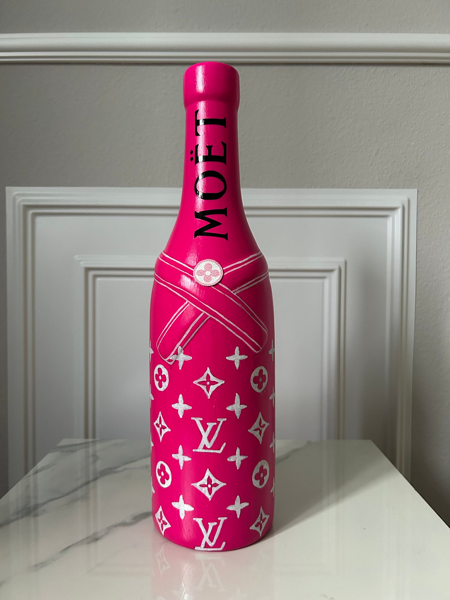 Sculpture "Champagner Skulptur & Vase "