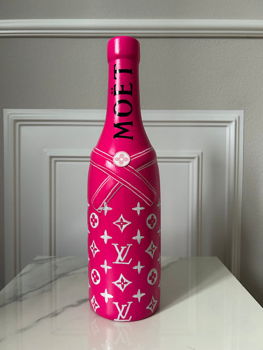 Sculpture "Champagner Skulptur & Vase "