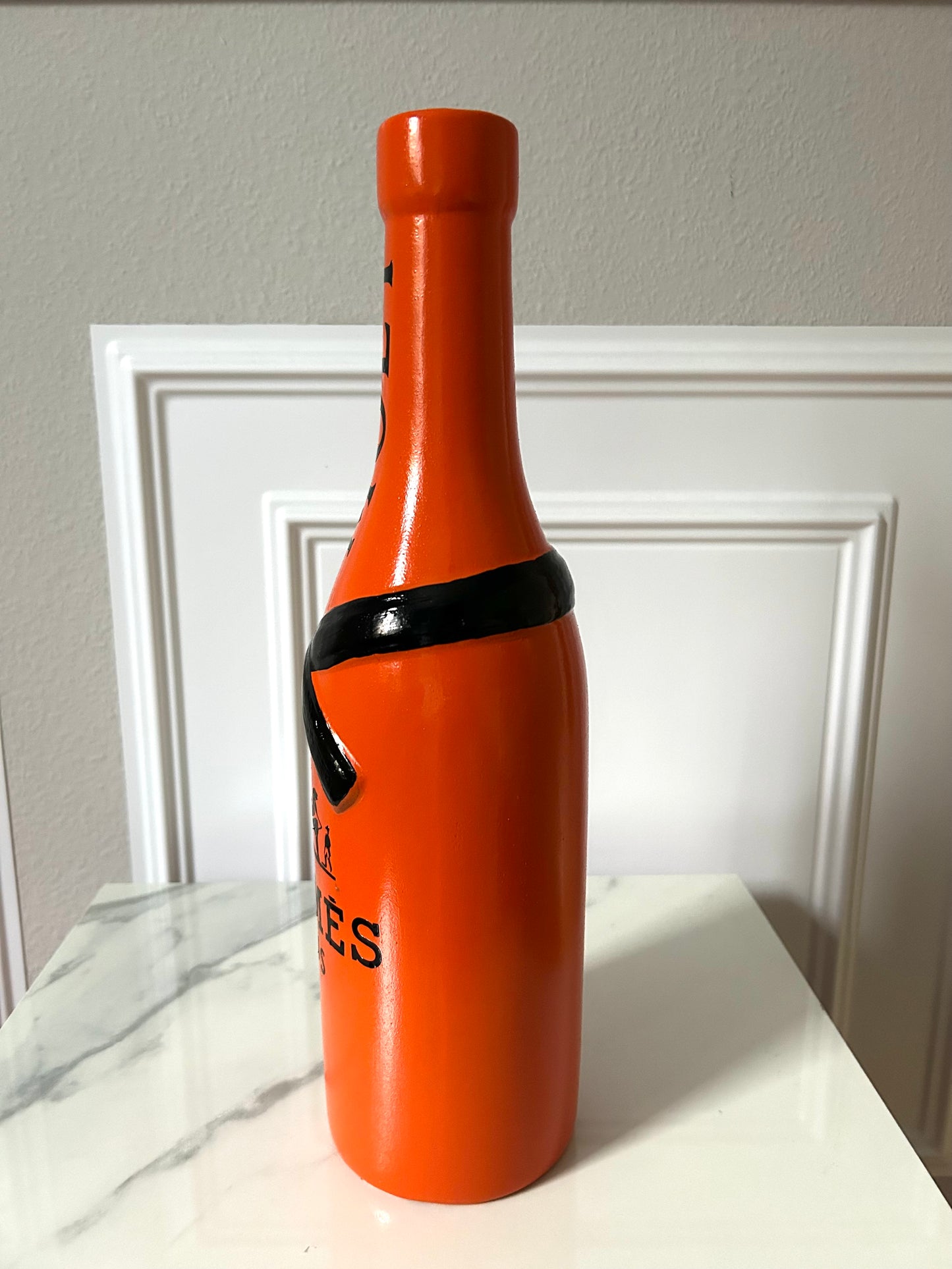 Sculpture "Champagner Skulptur & Vase "