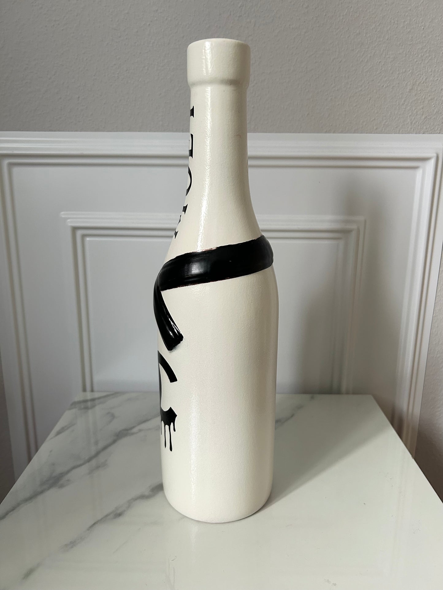 Sculpture "Champagner Skulptur & Vase CC "