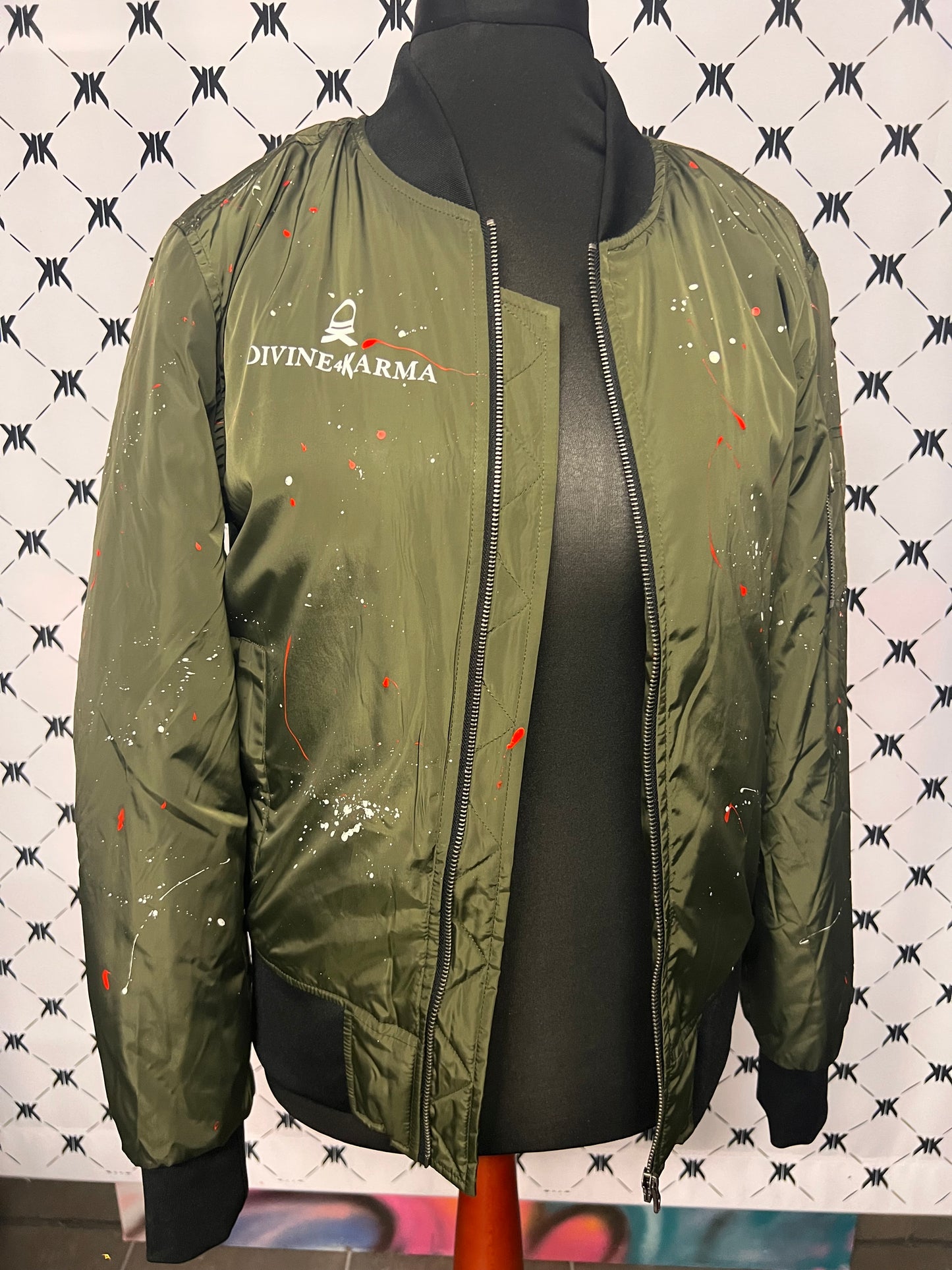 Bomberjacke "NO MONEY"