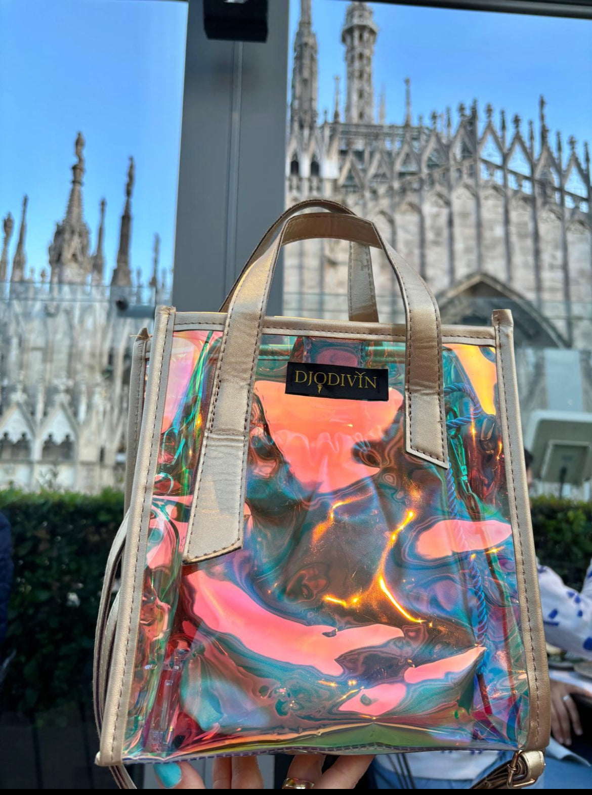 Art Bag "The Muse" mit Mini-Leinwand