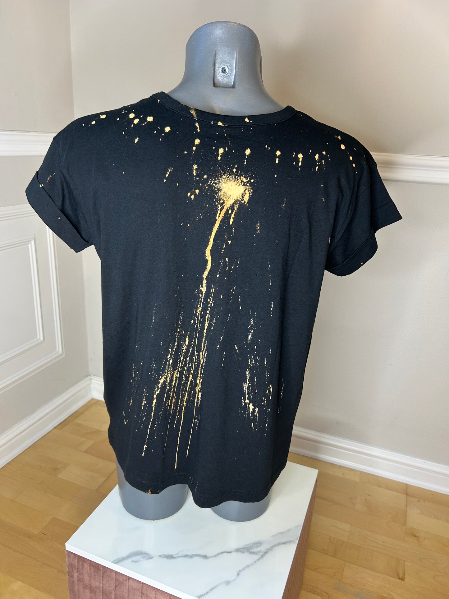 T-Shirt, kurzarm, „Immortal Skull“(„Motiv“), kustveredelt, Größe S