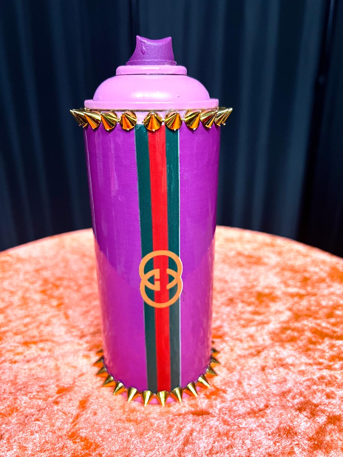 Sculpture Spray Can "GUCCI LIPS"