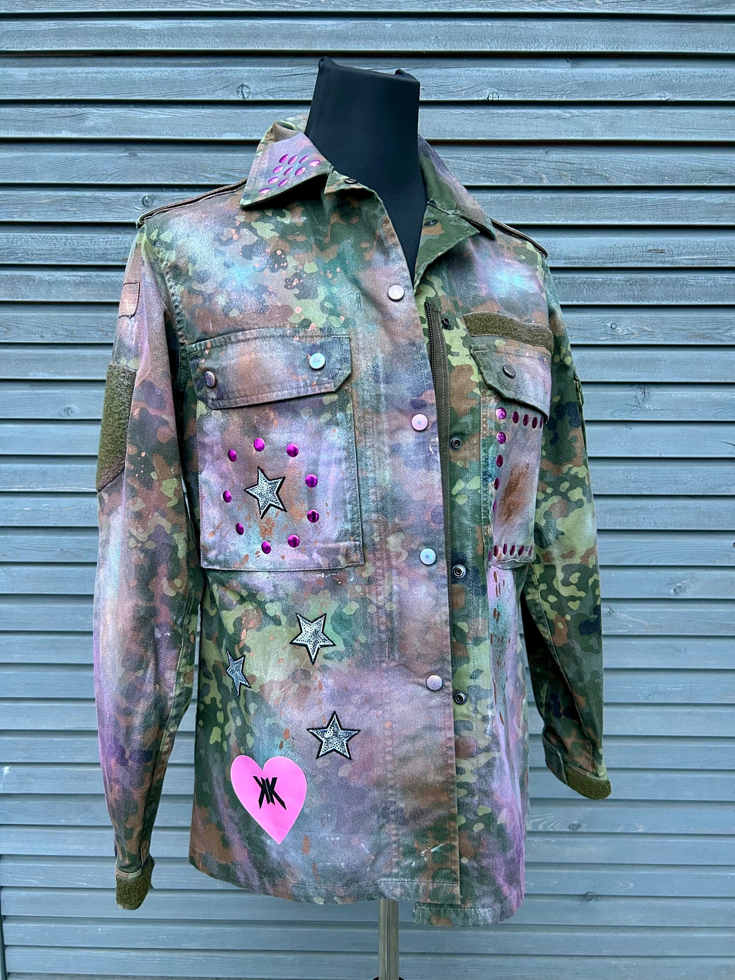 Military Jacket "Bambilina", kunstveredelt, Größe S