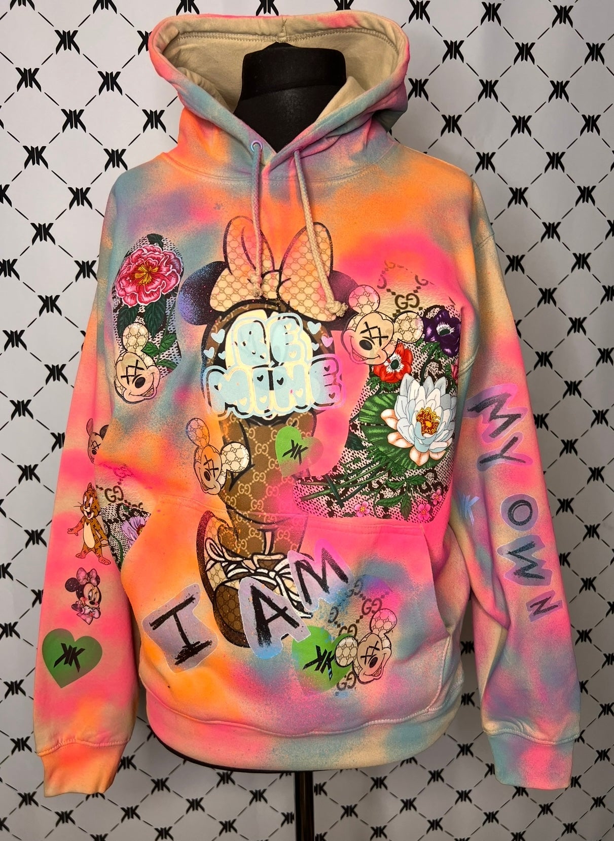 Hoodie "Muse Mouse", kunstveredelt, Größe M