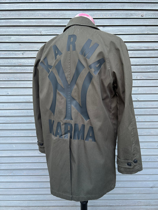 Mantel "NY Karma", kunstveredelt, Größe M