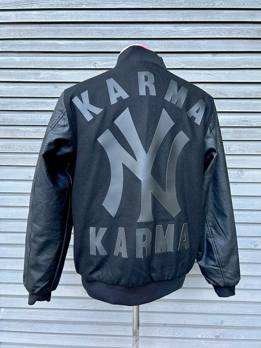 College Jacke "NY Karma", kunstveredelt, Größe M