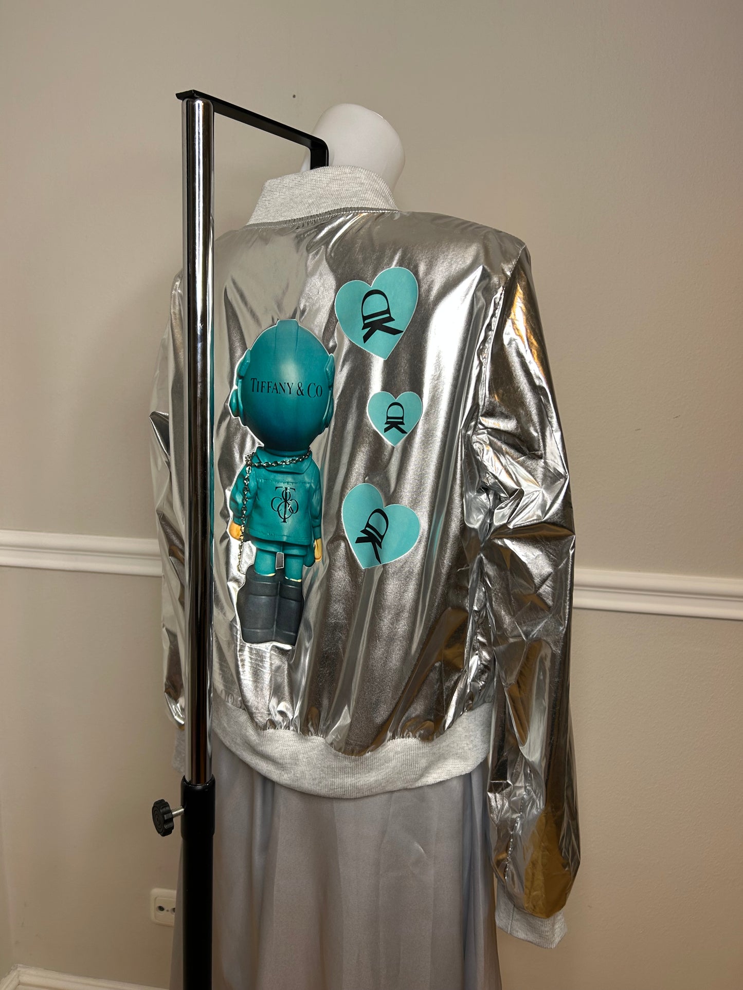 Bomberjacke Moon Breakfast at Tiffy’s , Größe S/M